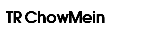 TR ChowMein