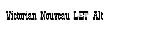 Victorian Nouveau LET Alt