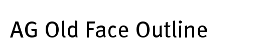 AG Old Face