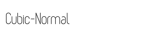 Cubic-Normal