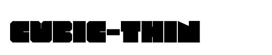 Cubic-Thin