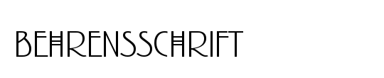 Behrensschrift