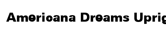 Americana Dreams Upright