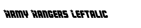 Army Rangers Leftalic