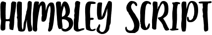 Humbley Script