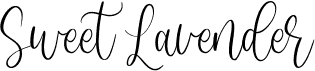 Sweet Lavender