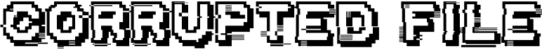 Corrupted File