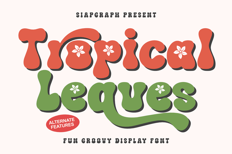 Tropical Leaves illustration