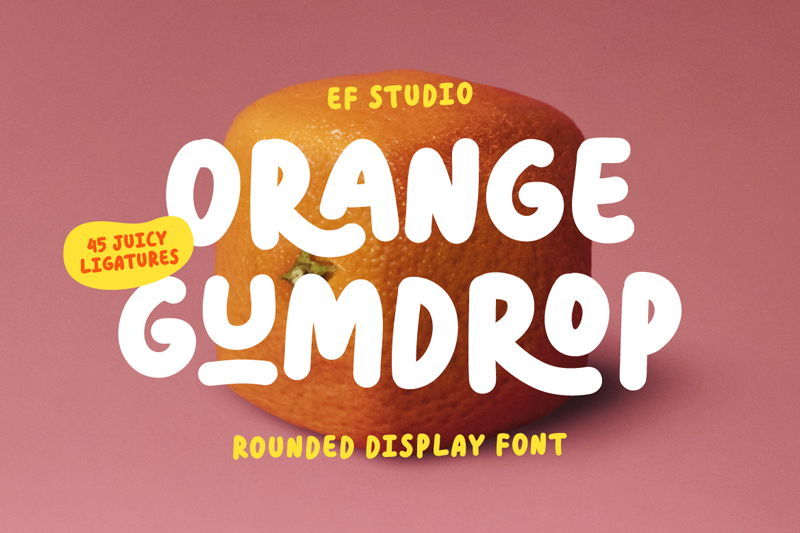 Orange Gumdrop illustration