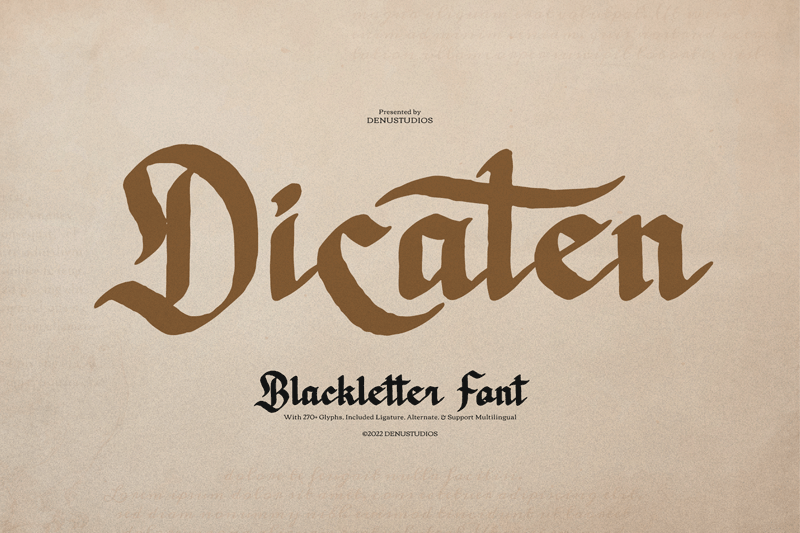 Dicaten illustration