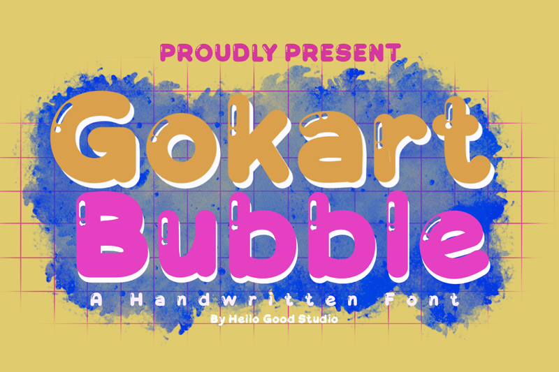 Gokart Bubble illustration